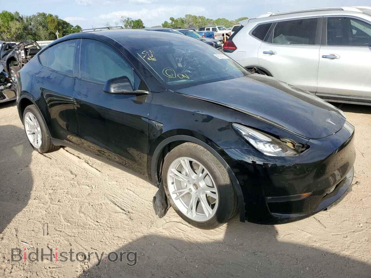 2022 TESLA MODEL Y - VIN: 7SAYGDEE7NF329381 - Фото 4