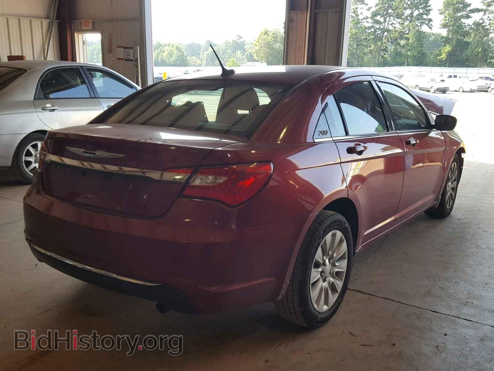 2013 CHRYSLER 200 - VIN: 1C3CCBAB0DN691916 - Фото 4