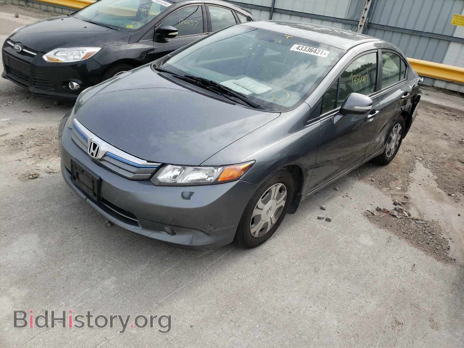 2012 HONDA CIVIC - VIN: JHMFB4F23CS007617 - Фото 2
