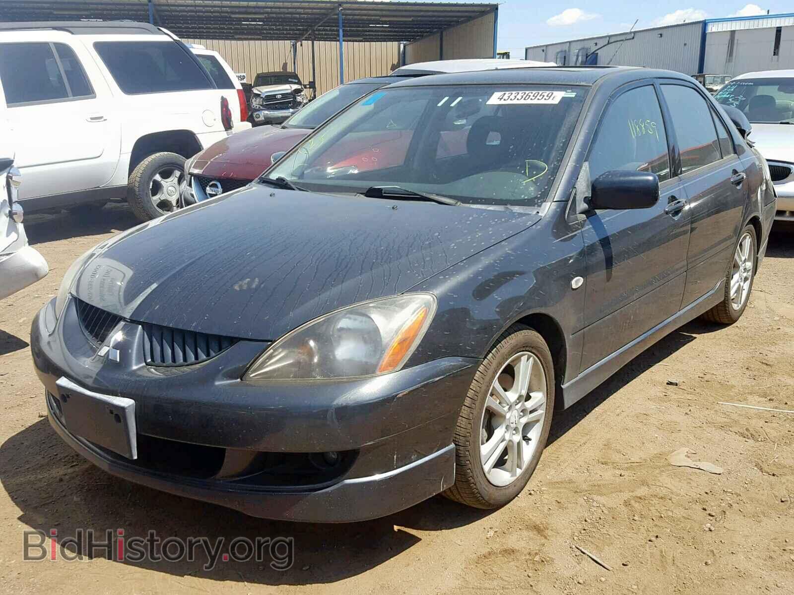 2004 MITSUBISHI LANCER - VIN: JA3AJ66F04U066495 - Фото 2