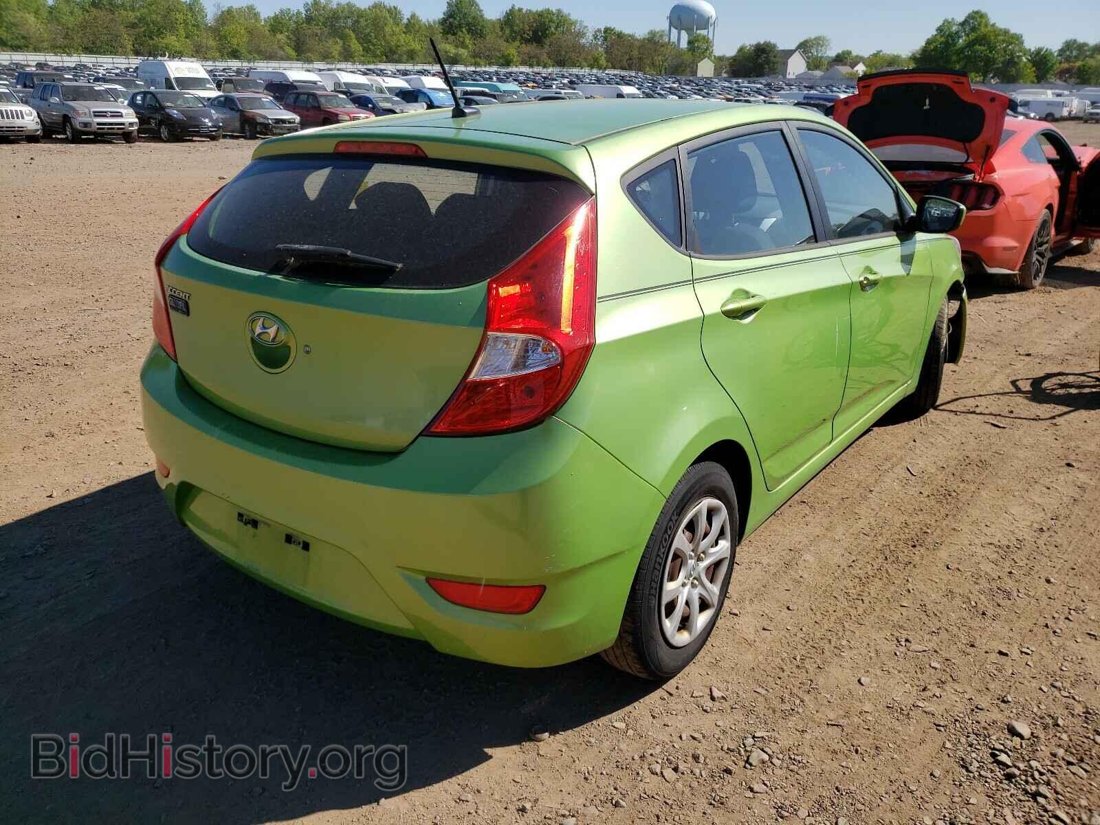 2012 HYUNDAI ACCENT - VIN: KMHCT5AE3CU039279 - Фото 4