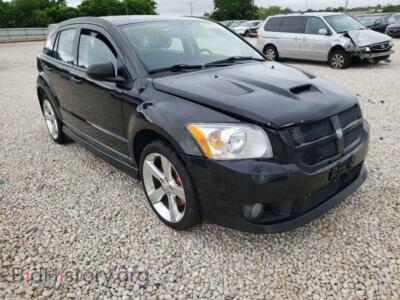 2008 Dodge CALIBER Caliber SR, черный — VIN 1B3HB68F98D692452, Copart