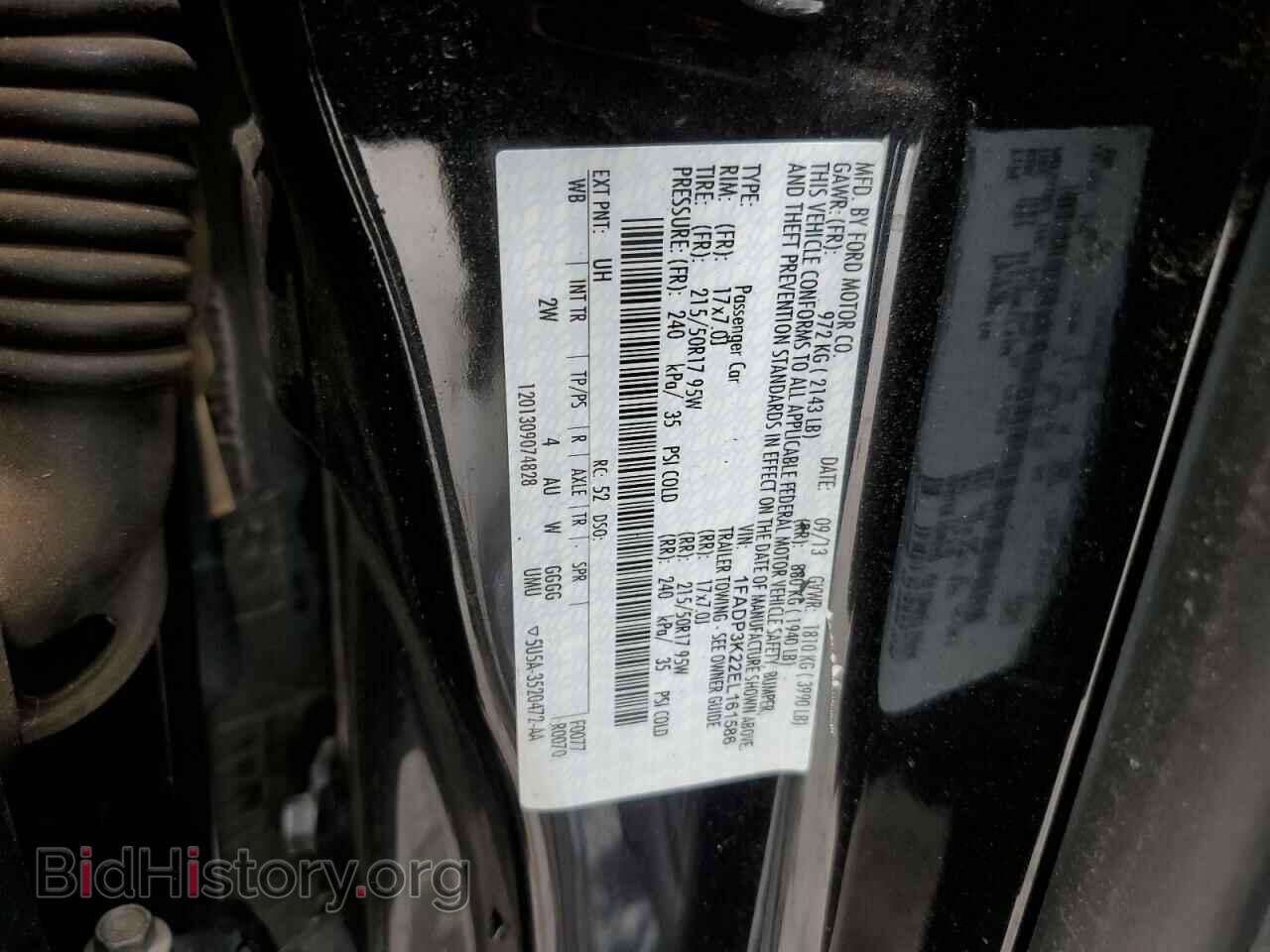 2014 FORD FOCUS - VIN: 1FADP3K22EL161586 - Photo 12