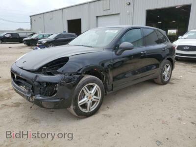 2016 Porsche CAYENNE, black — VIN WP1AA2A21GKA14886, Copart