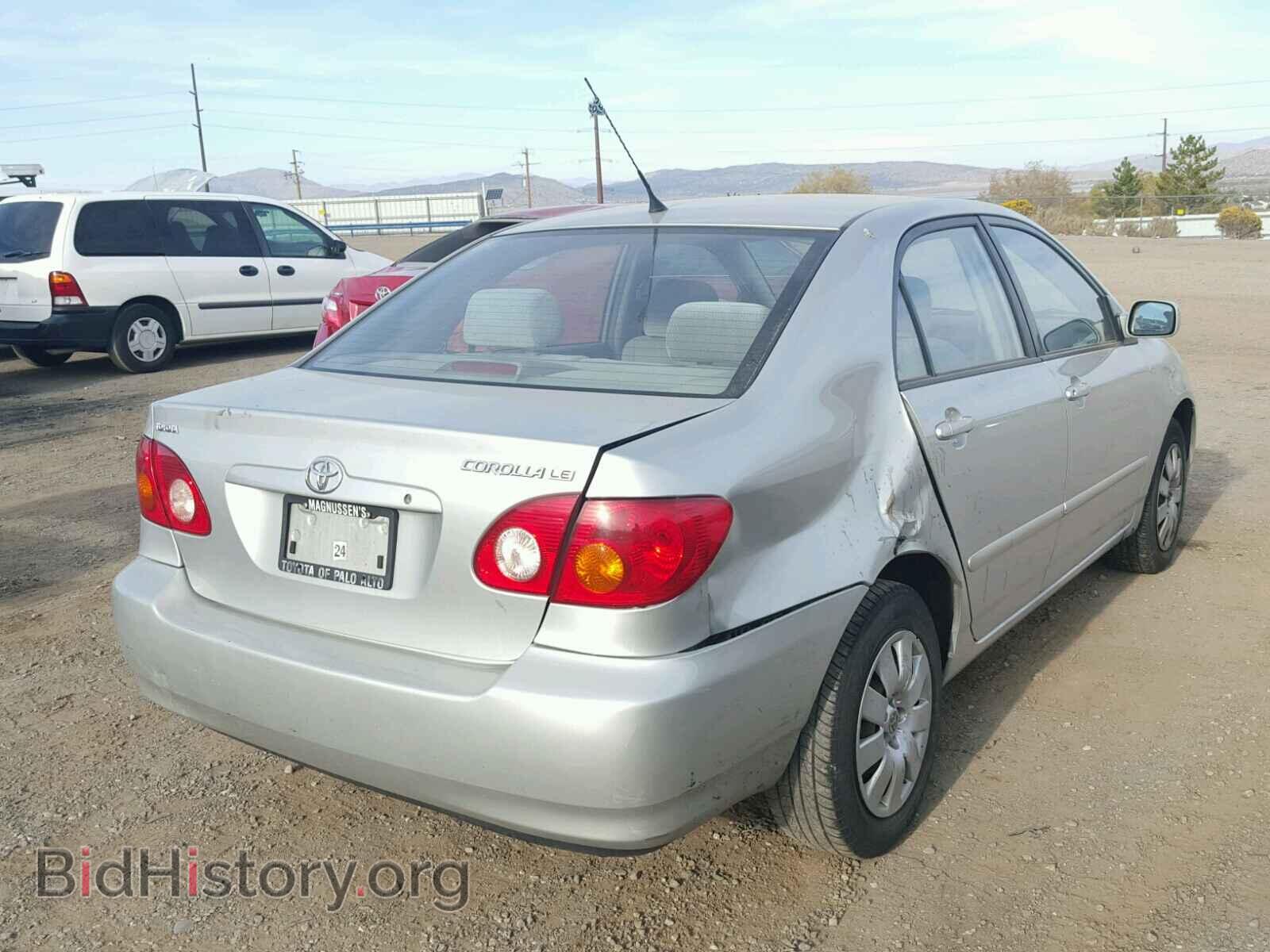 2003 TOYOTA COROLLA - VIN: 1NXBR32E83Z040408 - Фото 4