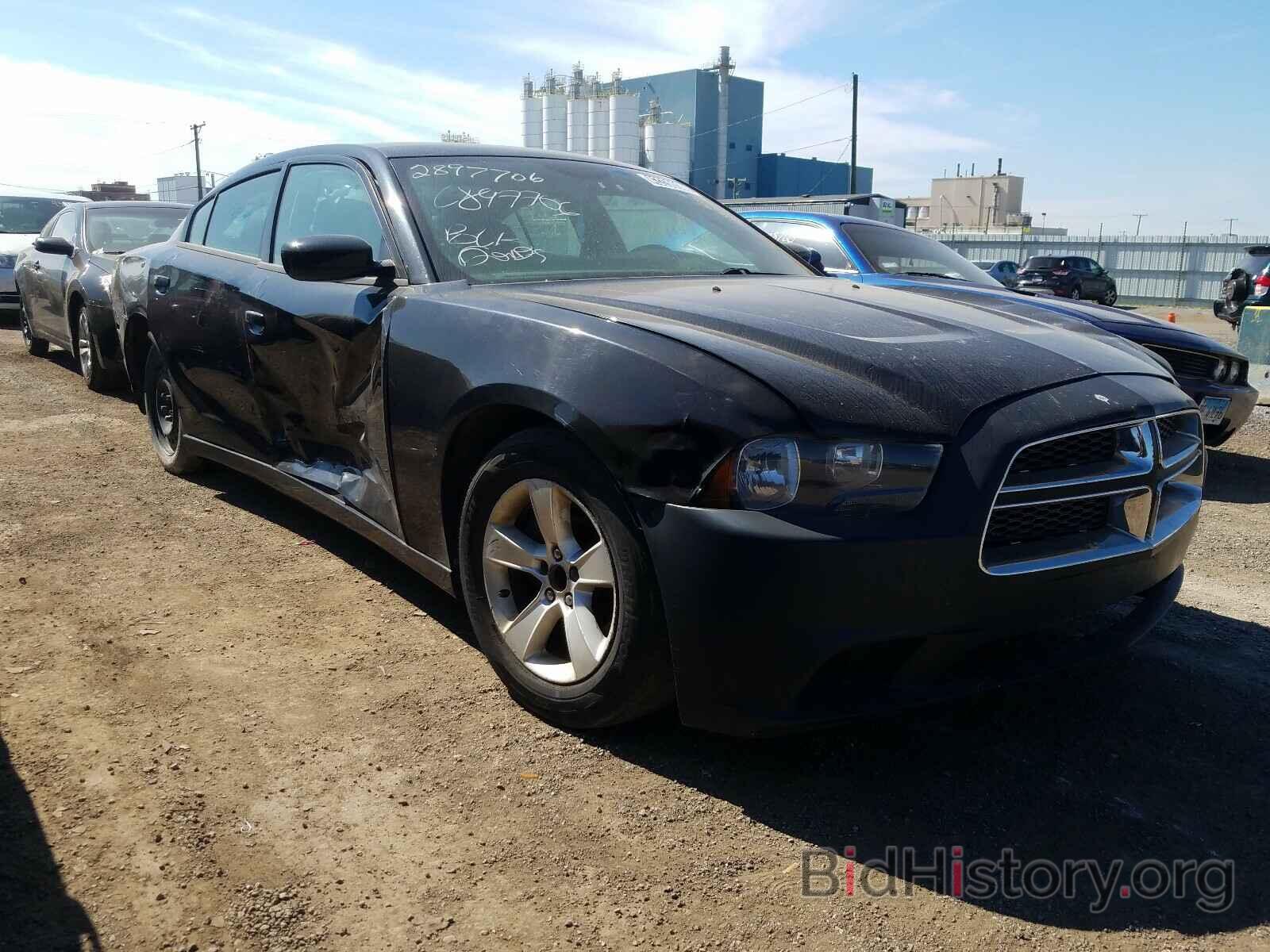 Photo 2C3CDXBG9EH174855 - DODGE CHARGER 2014