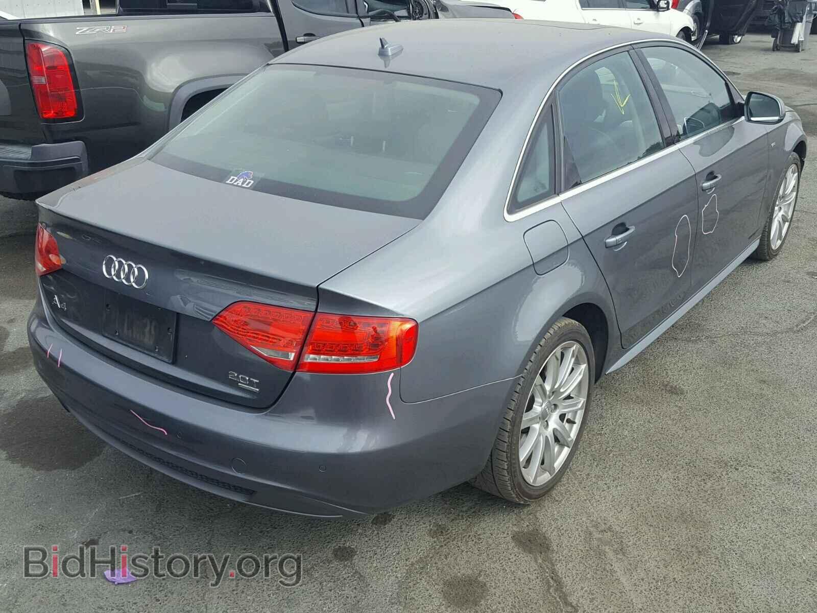 2012 AUDI A4 - VIN: WAUFFAFL1CA120451 - Photo 4