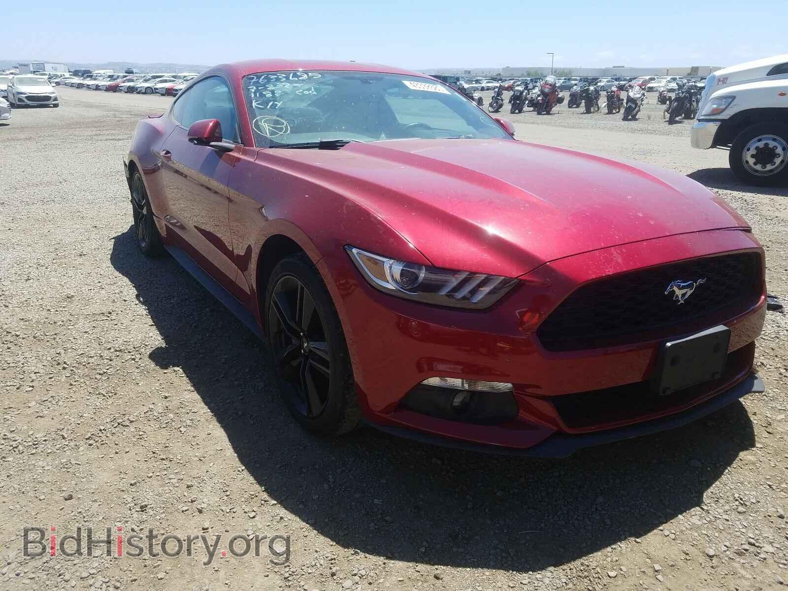 Фотография 1FA6P8TH1H5302729 - FORD MUSTANG 2017