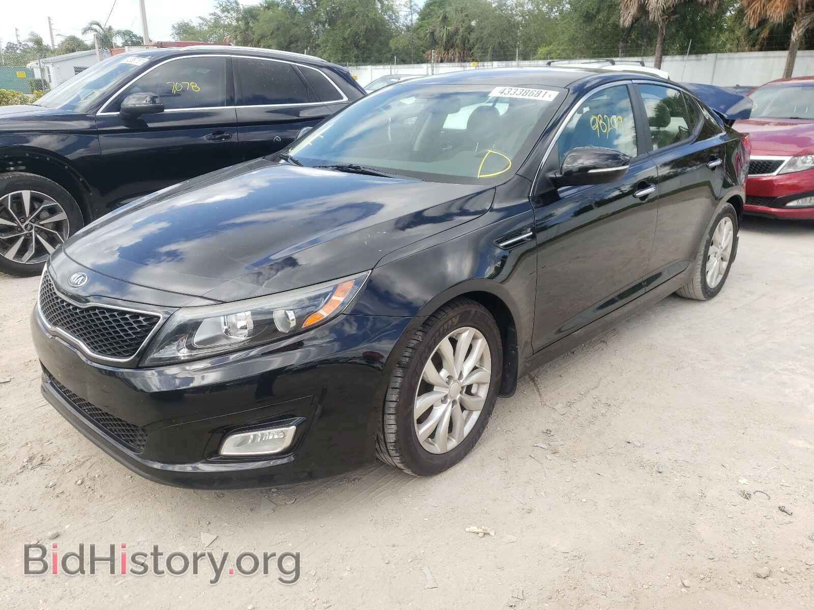 2014 KIA OPTIMA - VIN: 5XXGN4A73EG315013 - Фото 2