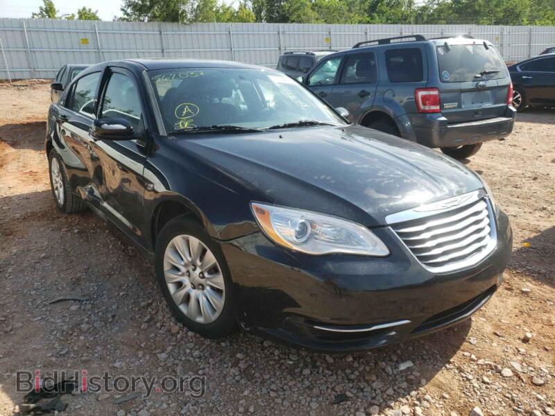 2013 Chrysler 200 200 LX (VIN 1C3CCBAB7DN562037) — фото 1 из 10, Copart, повреждение: бок