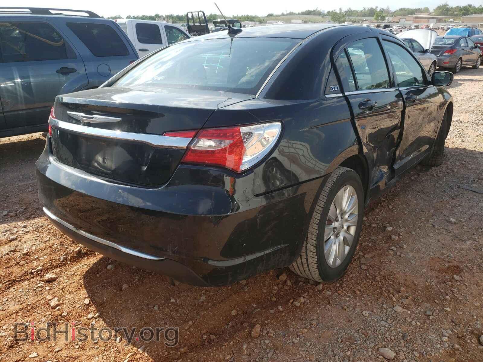 2013 CHRYSLER 200 - VIN: 1C3CCBAB7DN562037 - Фото 4