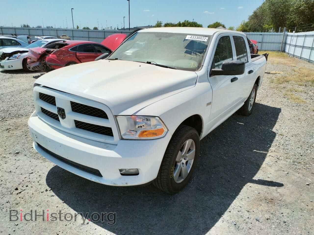 2012 DODGE RAM 1500 - VIN: 1C6RD7KT5CS240219 - Фото 2