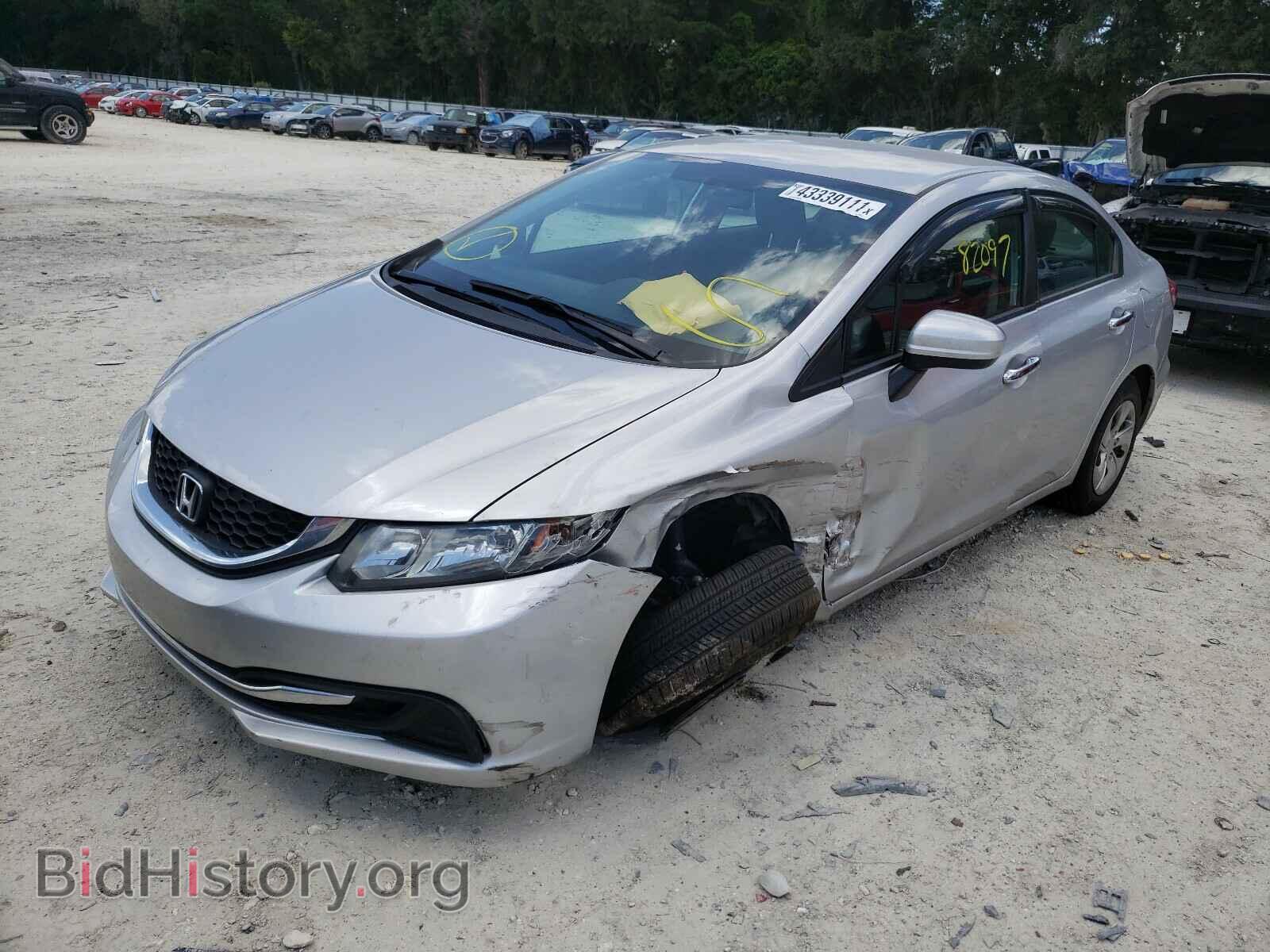2015 HONDA CIVIC - VIN: 19XFB2F52FE089363 - Фото 2