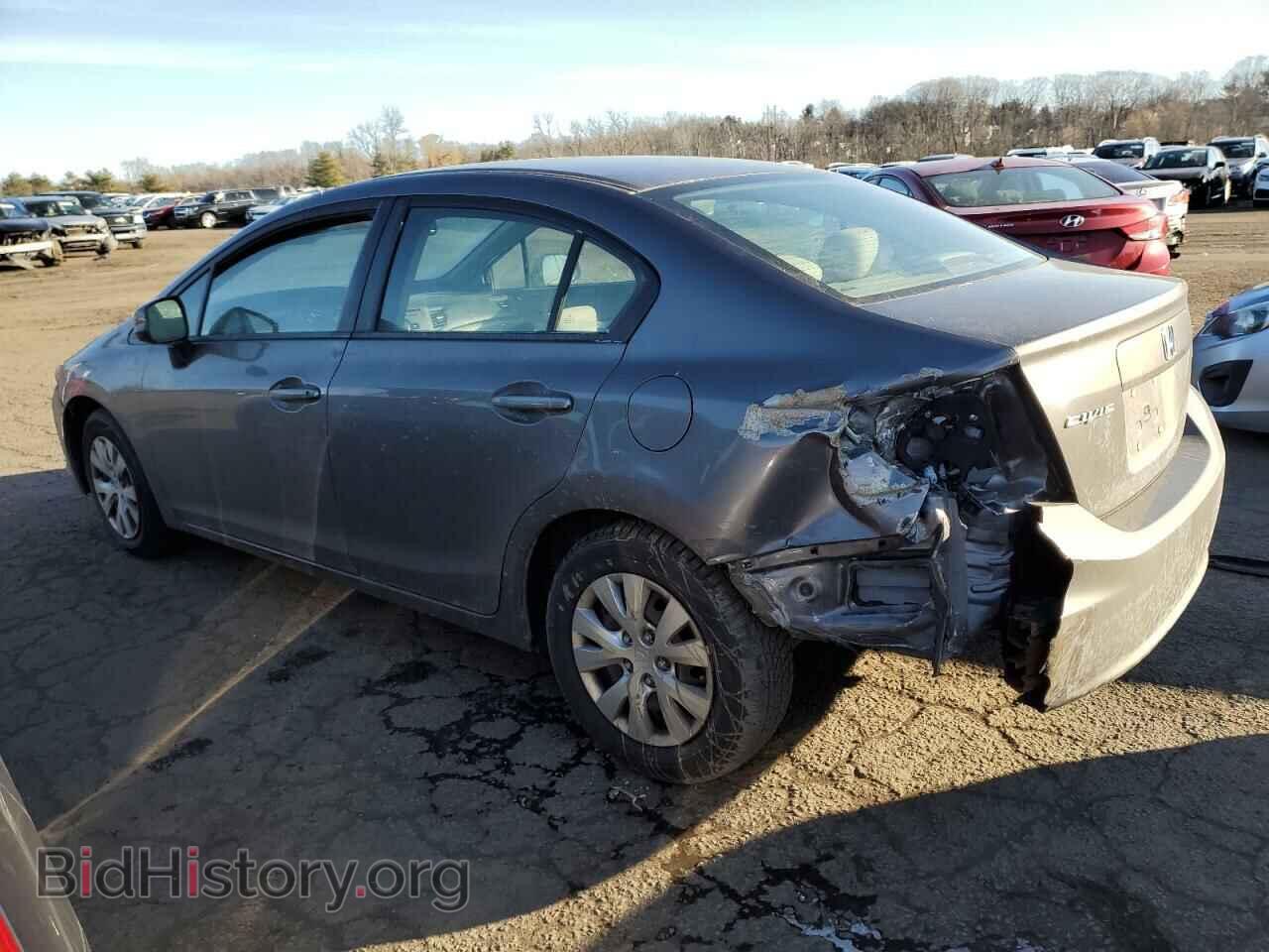 2012 HONDA CIVIC - VIN: 19XFB2F58CE365945 - Фото 2