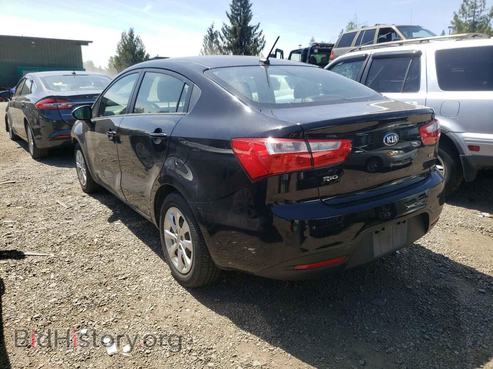 2013 KIA RIO - VIN: KNADM4A39D6177510 - Фото 3