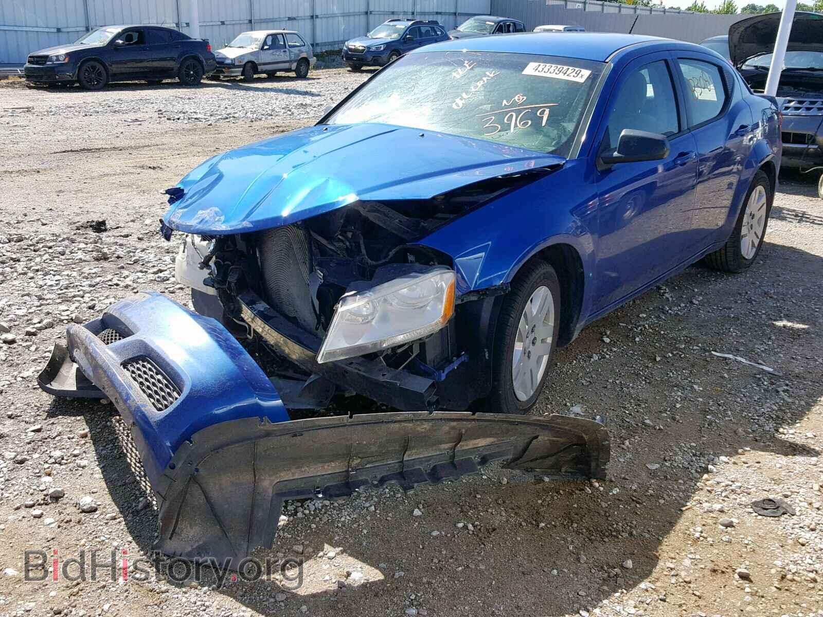2013 DODGE AVENGER - VIN: 1C3CDZAB2DN533969 - Photo 2