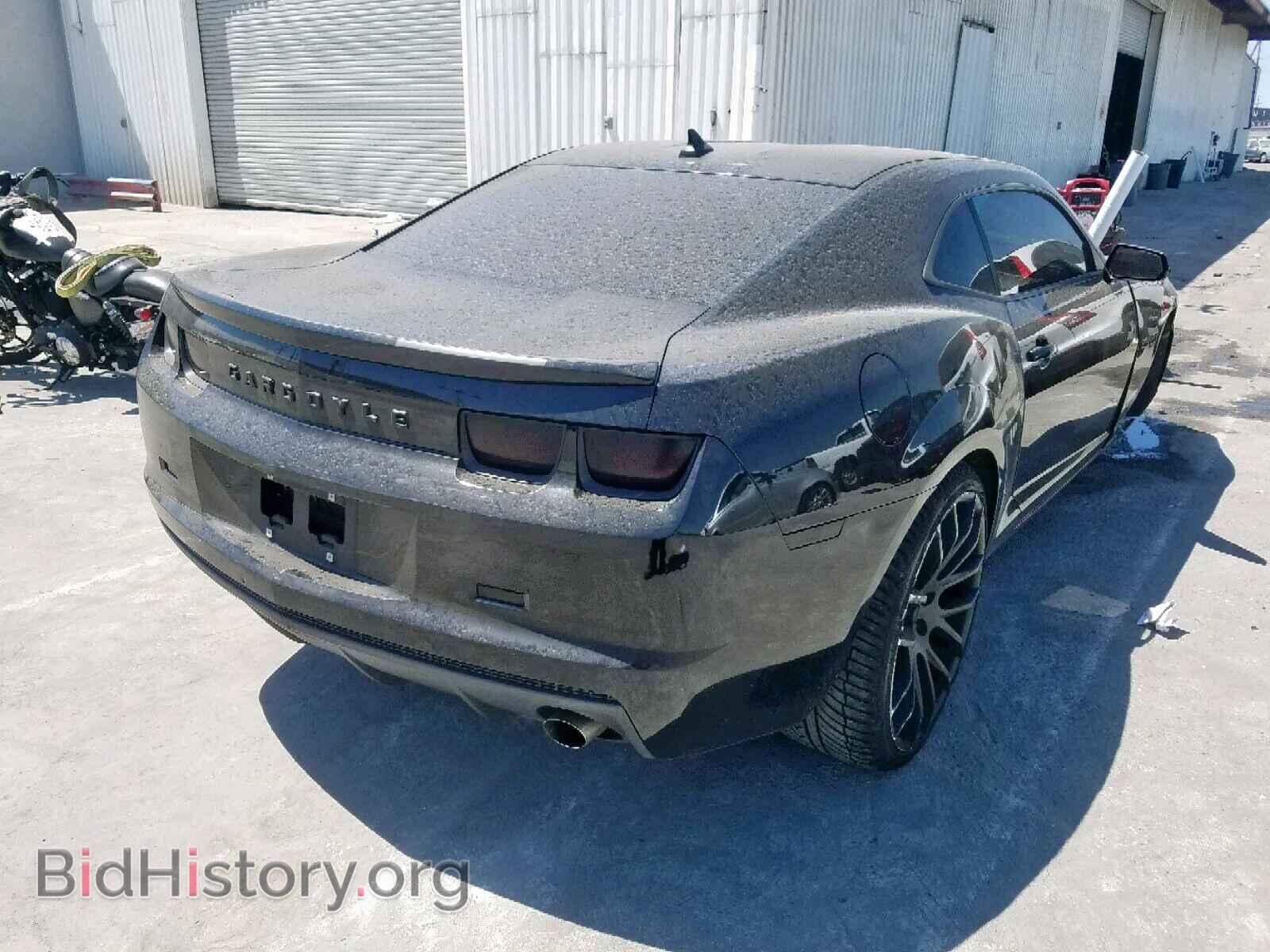 2012 CHEVROLET CAMARO - VIN: 2G1FA1E34C9136764 - Фото 4