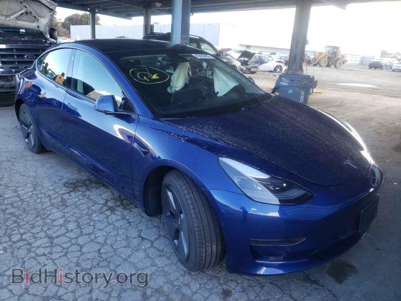 Photo 5YJ3E1EA7MF079132 - TESLA MODEL 3 2021