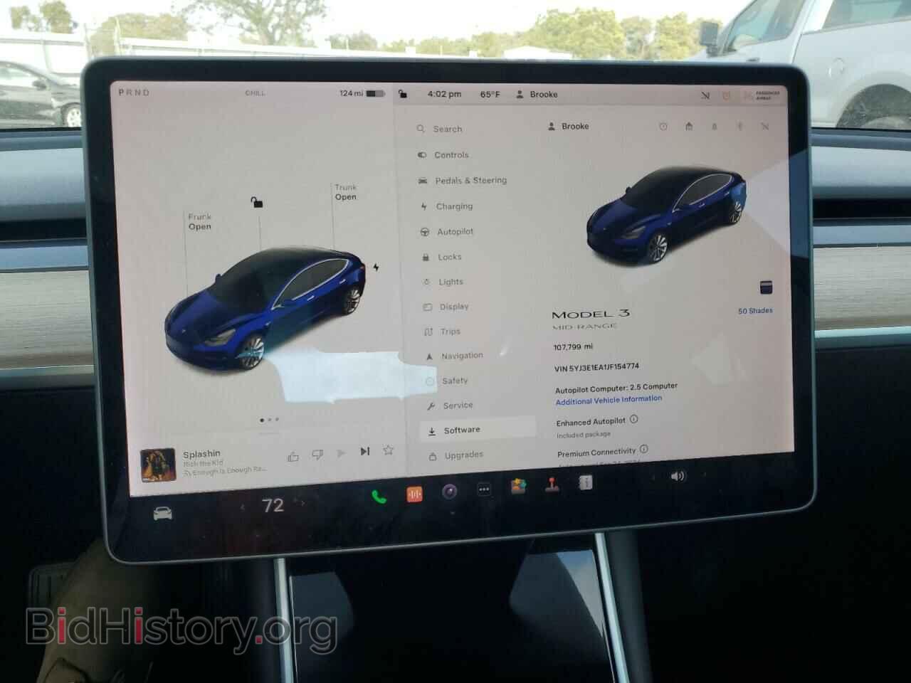2018 TESLA MODEL 3 - VIN: 5YJ3E1EA1JF154774 - Фото 9