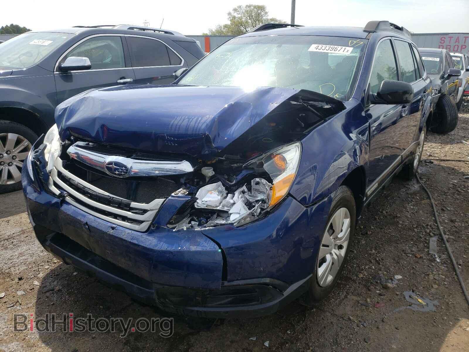 2011 SUBARU OUTBACK - VIN: 4S4BRBAC1B3411987 - Фото 2