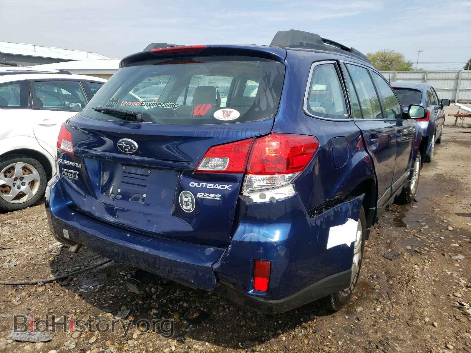 2011 SUBARU OUTBACK - VIN: 4S4BRBAC1B3411987 - Фото 4