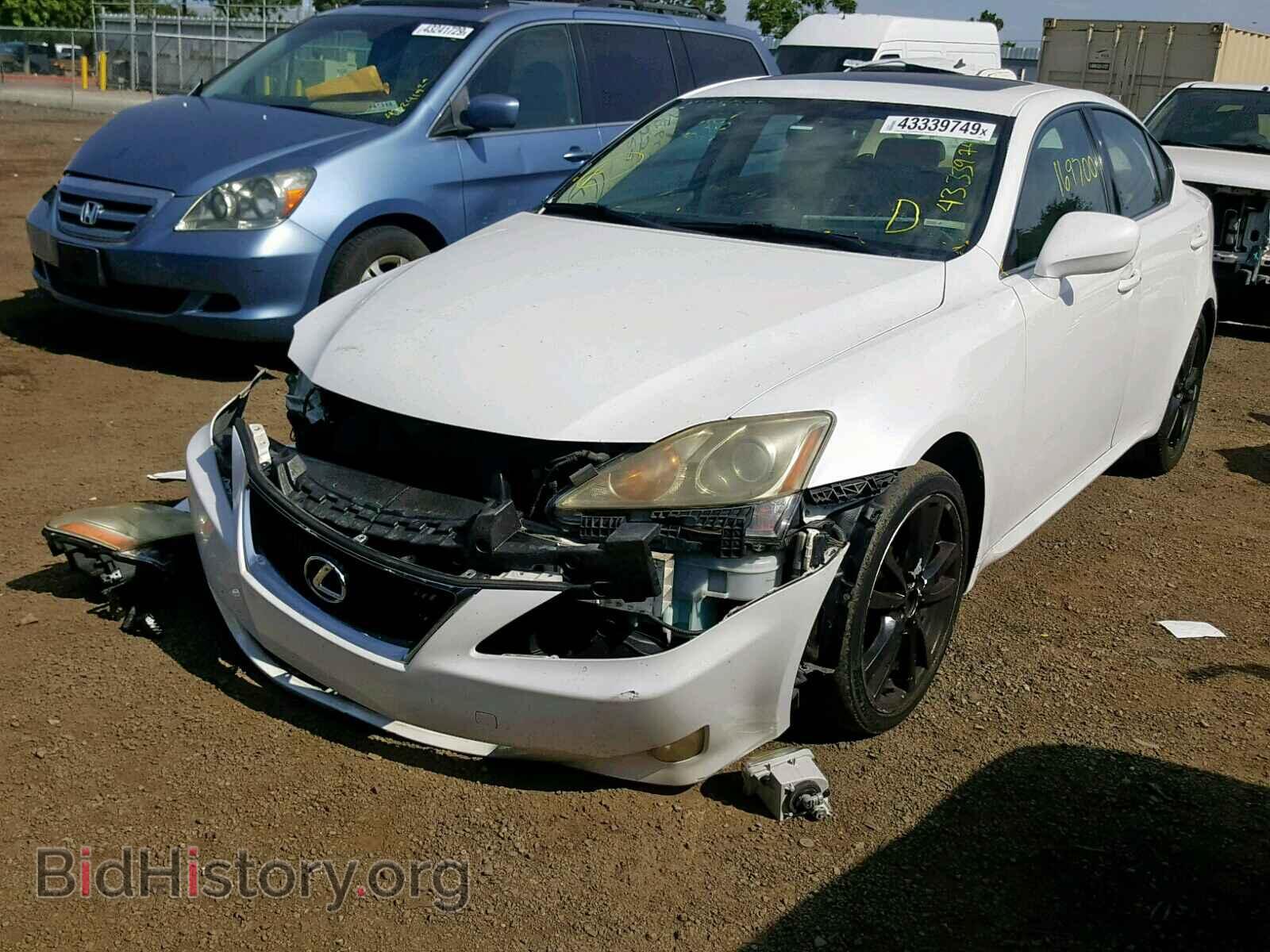 2007 LEXUS IS - VIN: JTHBE262172009916 - Фото 2