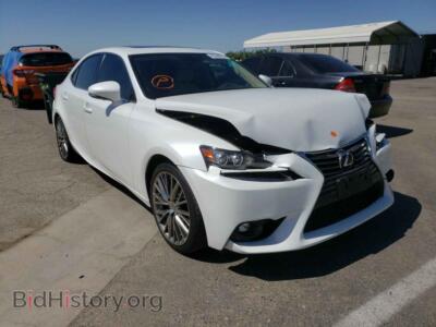 2015 Lexus IS IS 250, white — VIN JTHBF1D21F5075423, Copart