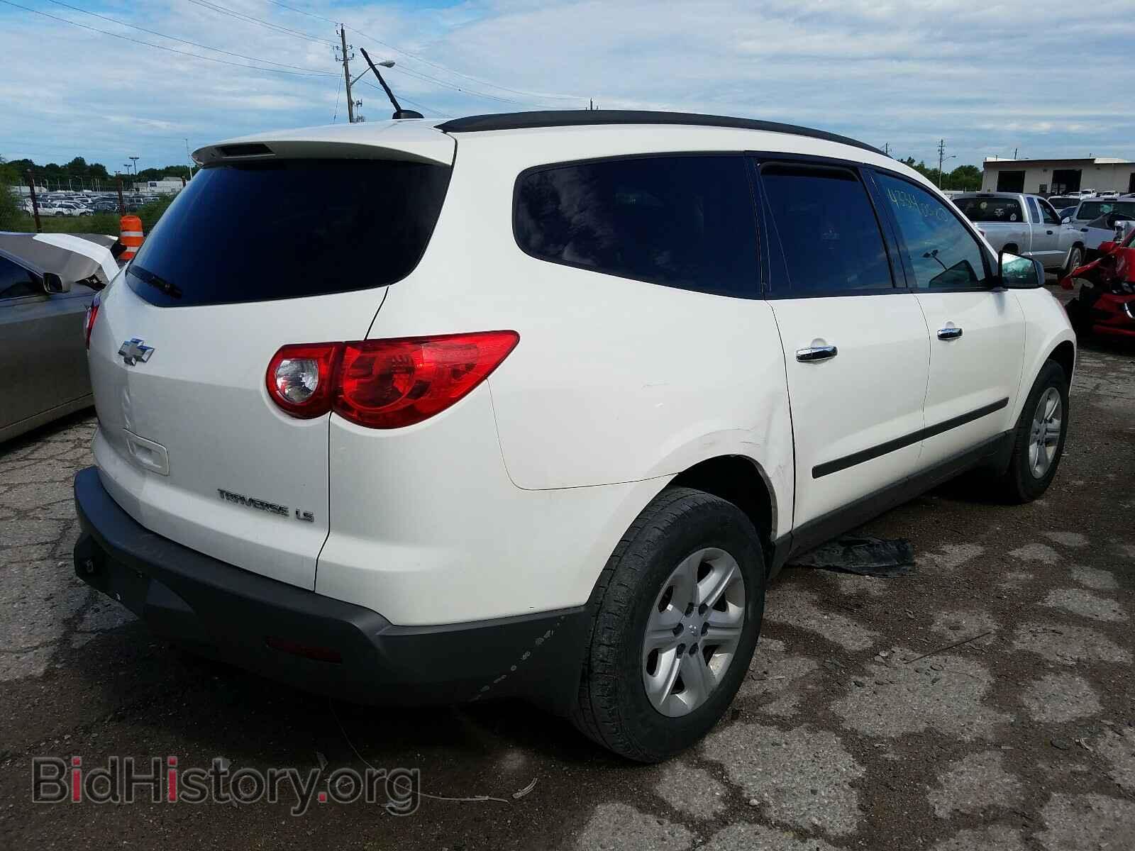 2012 CHEVROLET TRAVERSE - VIN: 1GNKRFED4CJ320103 - Фото 4