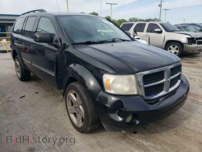 2007 Dodge DURANGO Durango SL, черный — VIN 1D8HB48P87F511776, Copart
