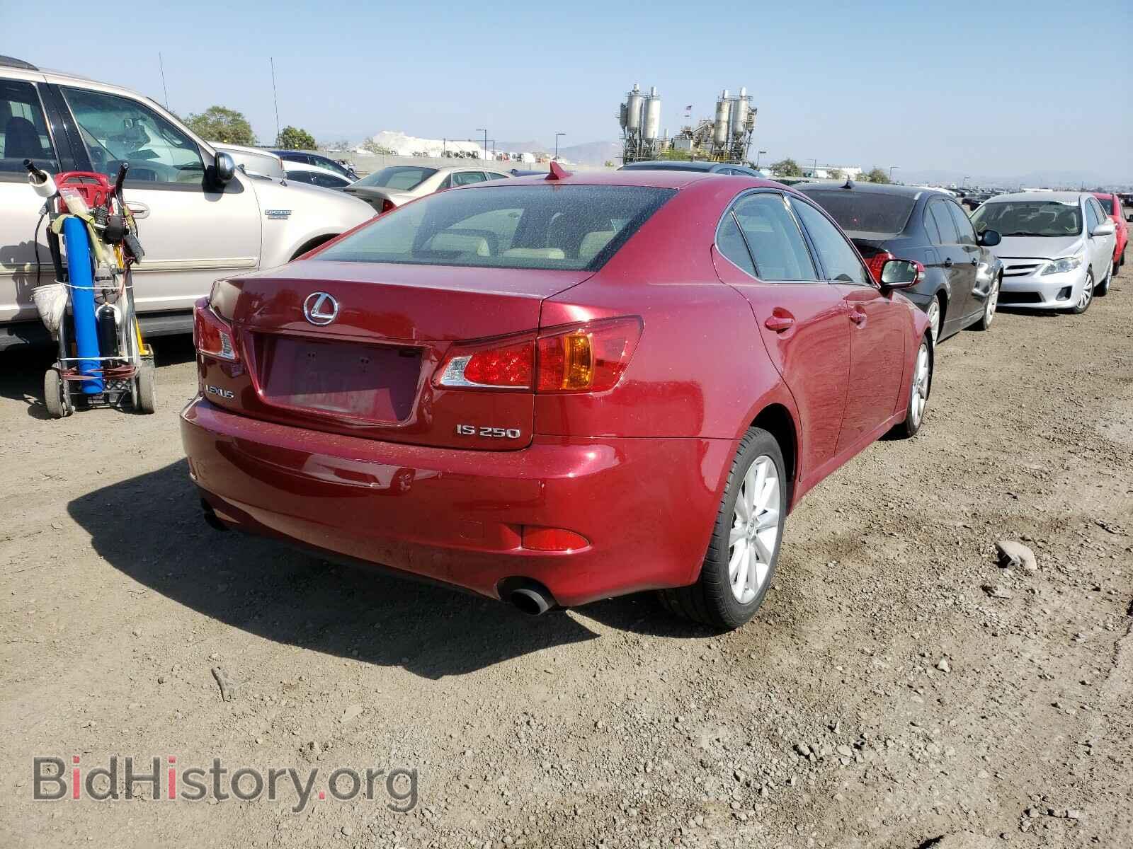 2010 LEXUS IS - VIN: JTHBF5C28A2095512 - Фото 4