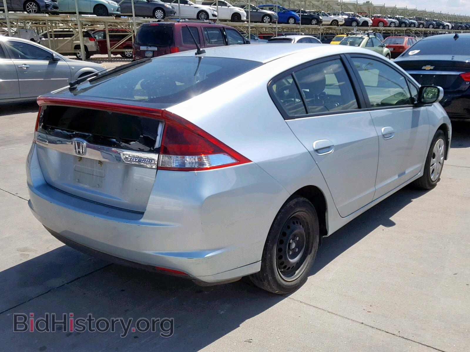 2013 HONDA INSIGHT - VIN: JHMZE2H58DS006531 - Фото 4