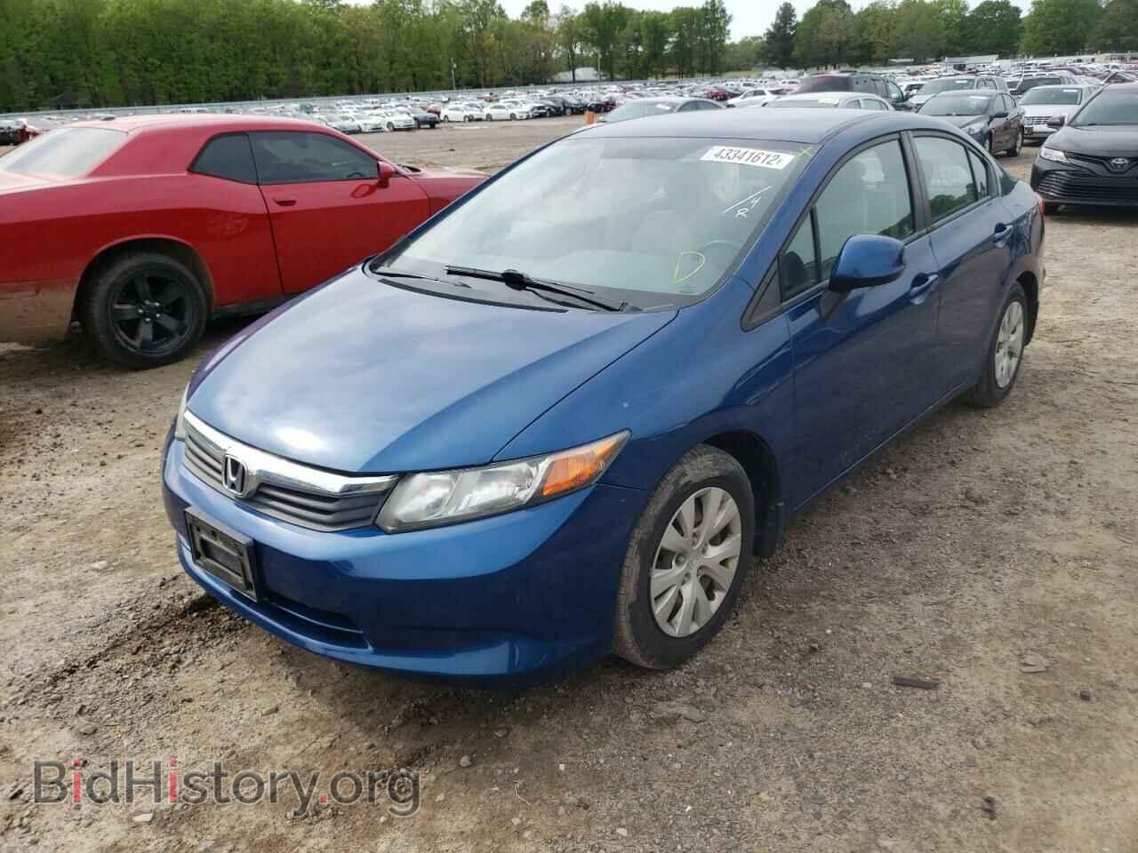 2012 HONDA CIVIC - VIN: 2HGFB2F59CH543447 - Фото 2