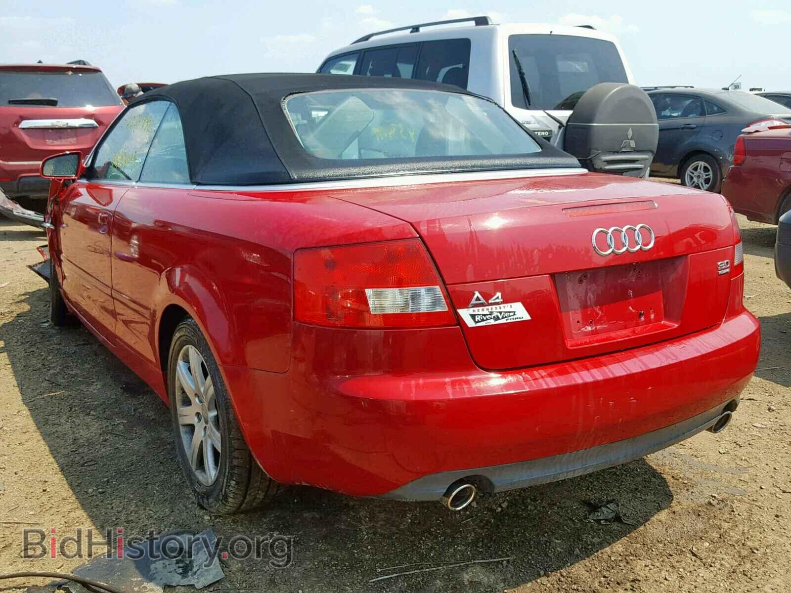2005 AUDI A4 - VIN: WAUDT48H65K014861 - Фото 3