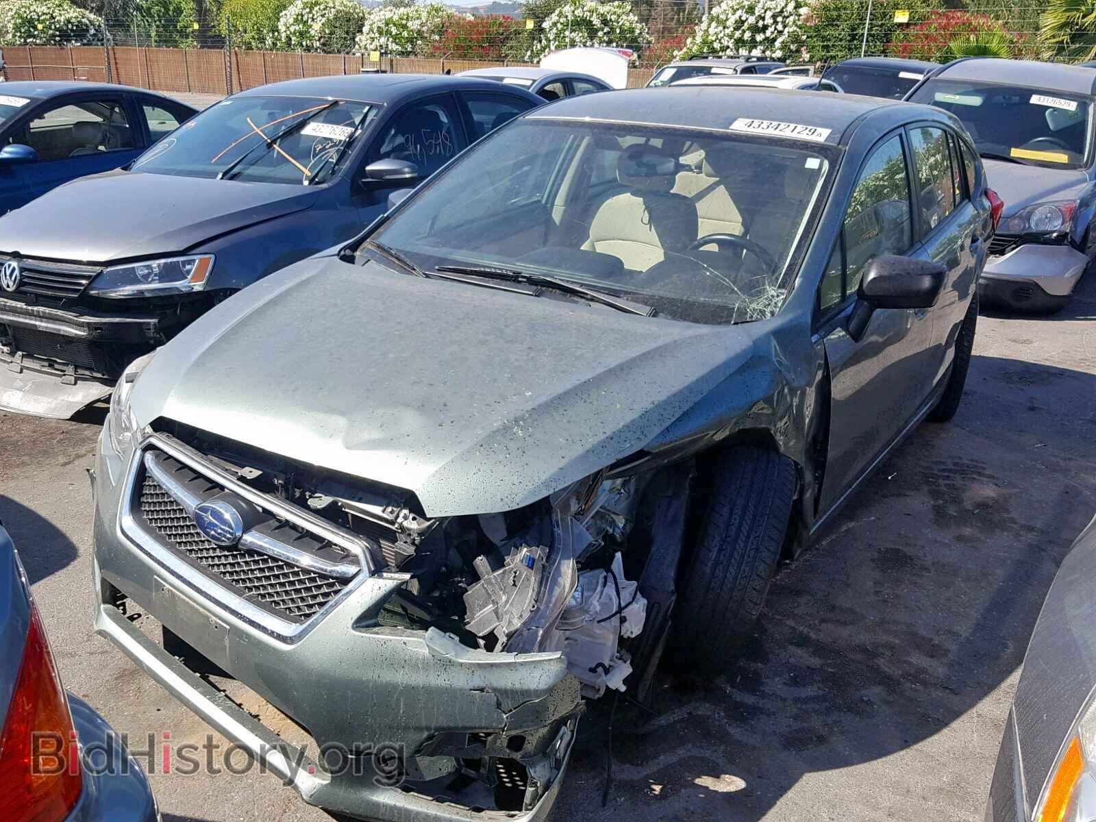 2015 SUBARU IMPREZA - VIN: JF1GPAA69FG204515 - Фото 2