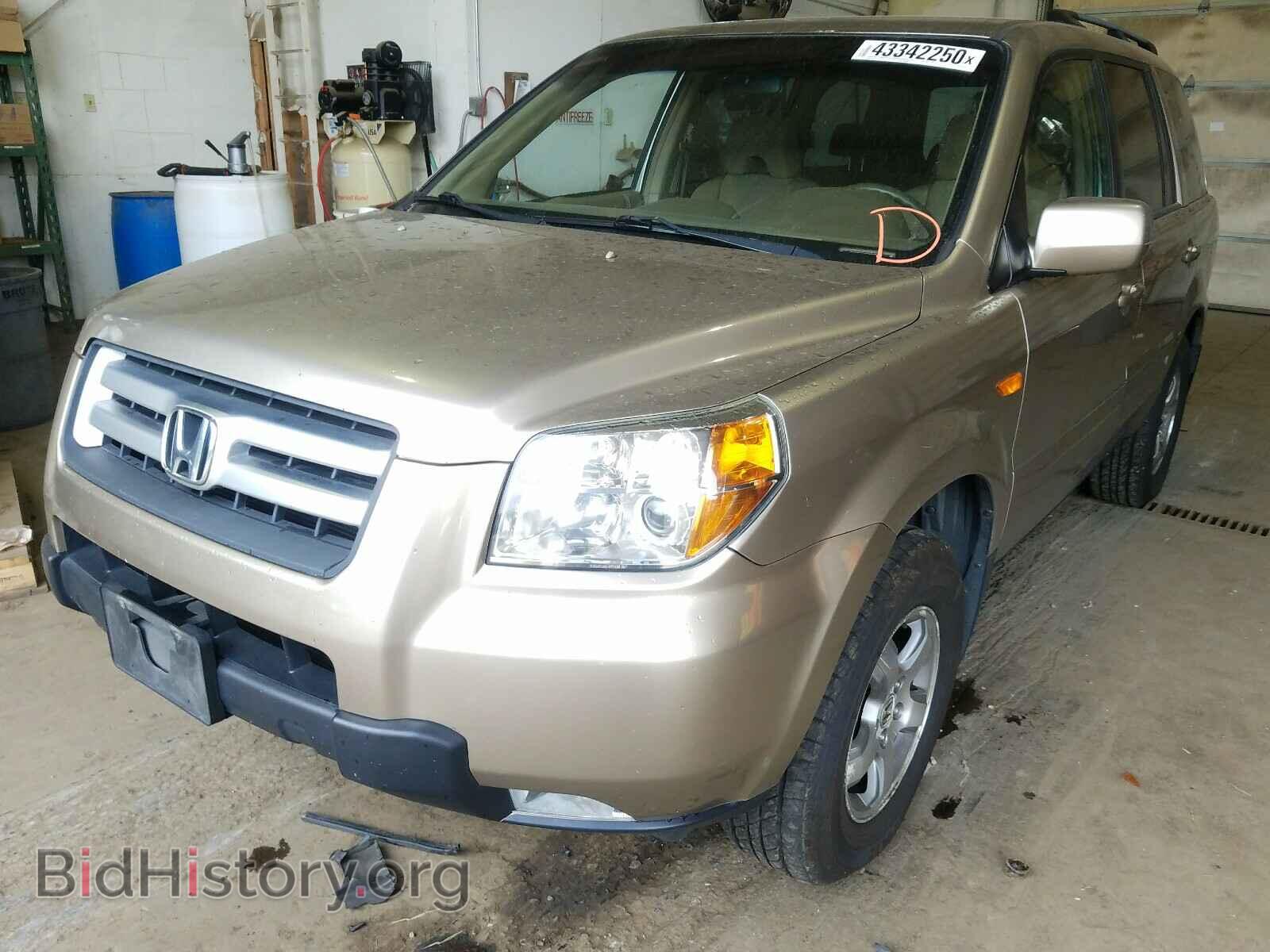 2006 HONDA PILOT - VIN: 2HKYF18446H545192 - Фото 2