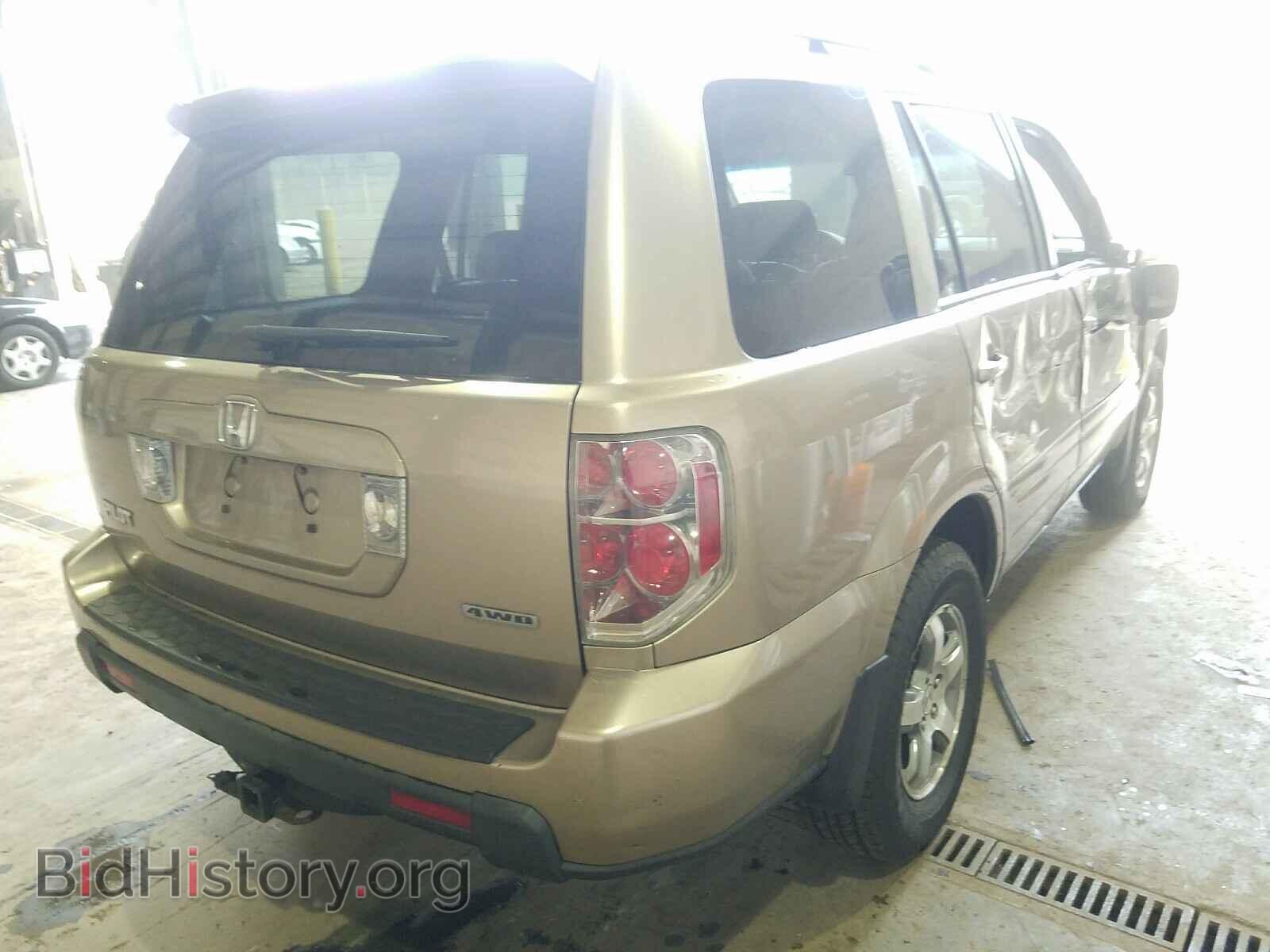 2006 HONDA PILOT - VIN: 2HKYF18446H545192 - Фото 4