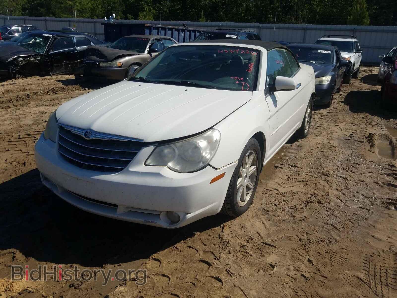 2008 CHRYSLER SEBRING - VIN: 1C3LC65M68N262109 - Фото 2