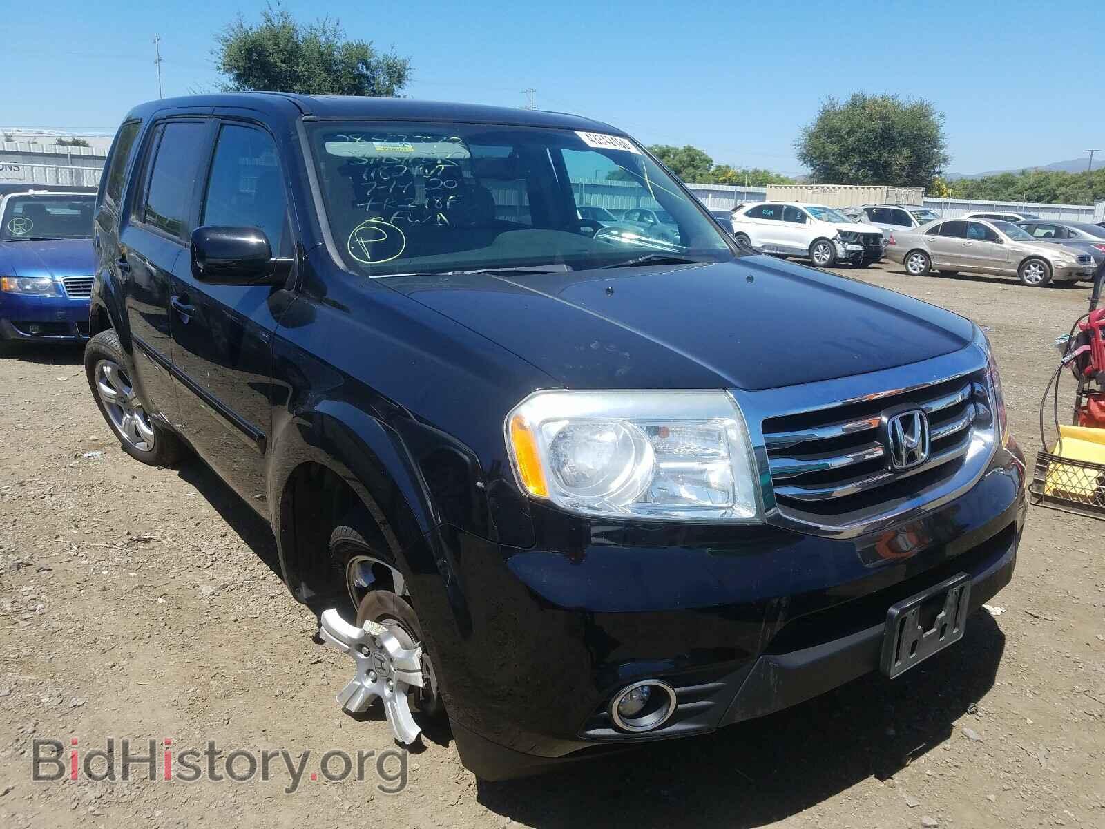Фотография 5FNYF3H53EB028189 - HONDA PILOT 2014