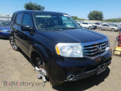 2014 Honda PILOT Pilot EXL, черный — VIN 5FNYF3H53EB028189, Copart