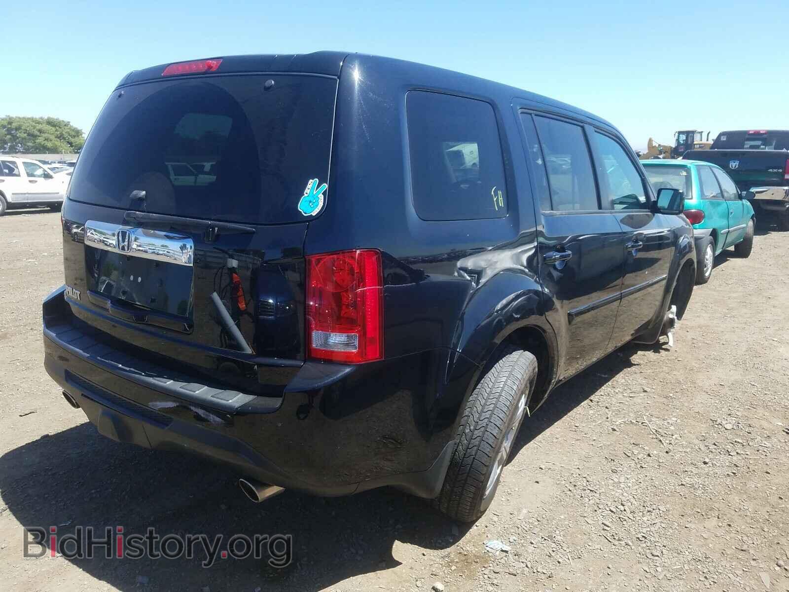 2014 HONDA PILOT - VIN: 5FNYF3H53EB028189 - Фото 4