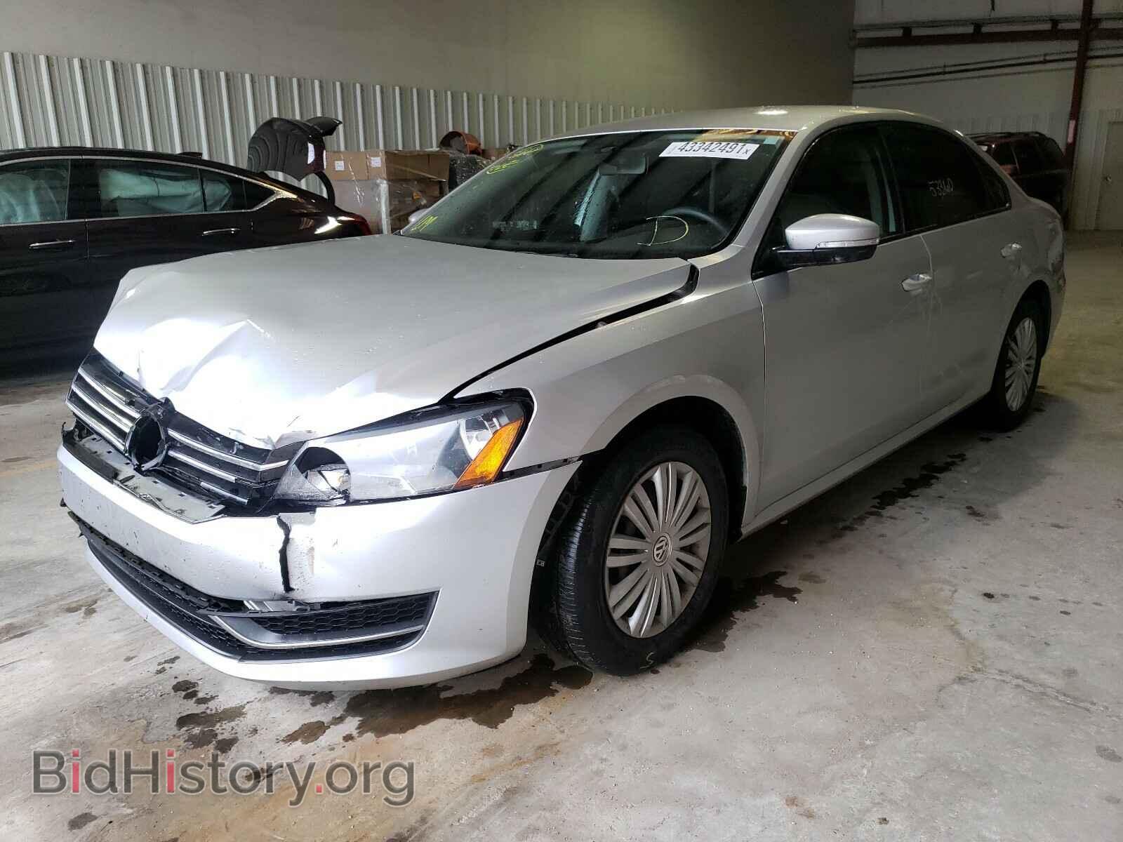 2014 VOLKSWAGEN PASSAT - VIN: 1VWAH7A35EC008564 - Photo 2