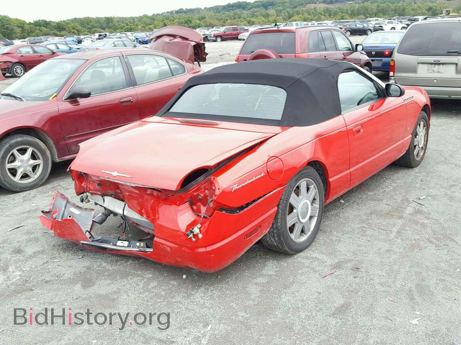 2004 FORD TBIRD - VIN: 1FAHP60A54Y102076 - Фото 4