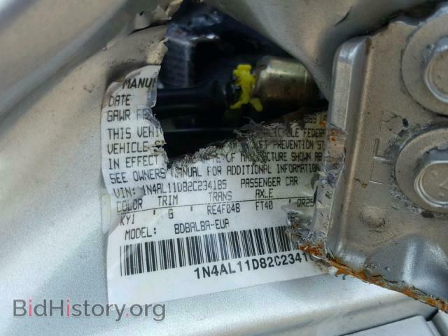 2002 NISSAN ALTIMA BAS - VIN: 1N4AL11D82C234185 - Фото 10