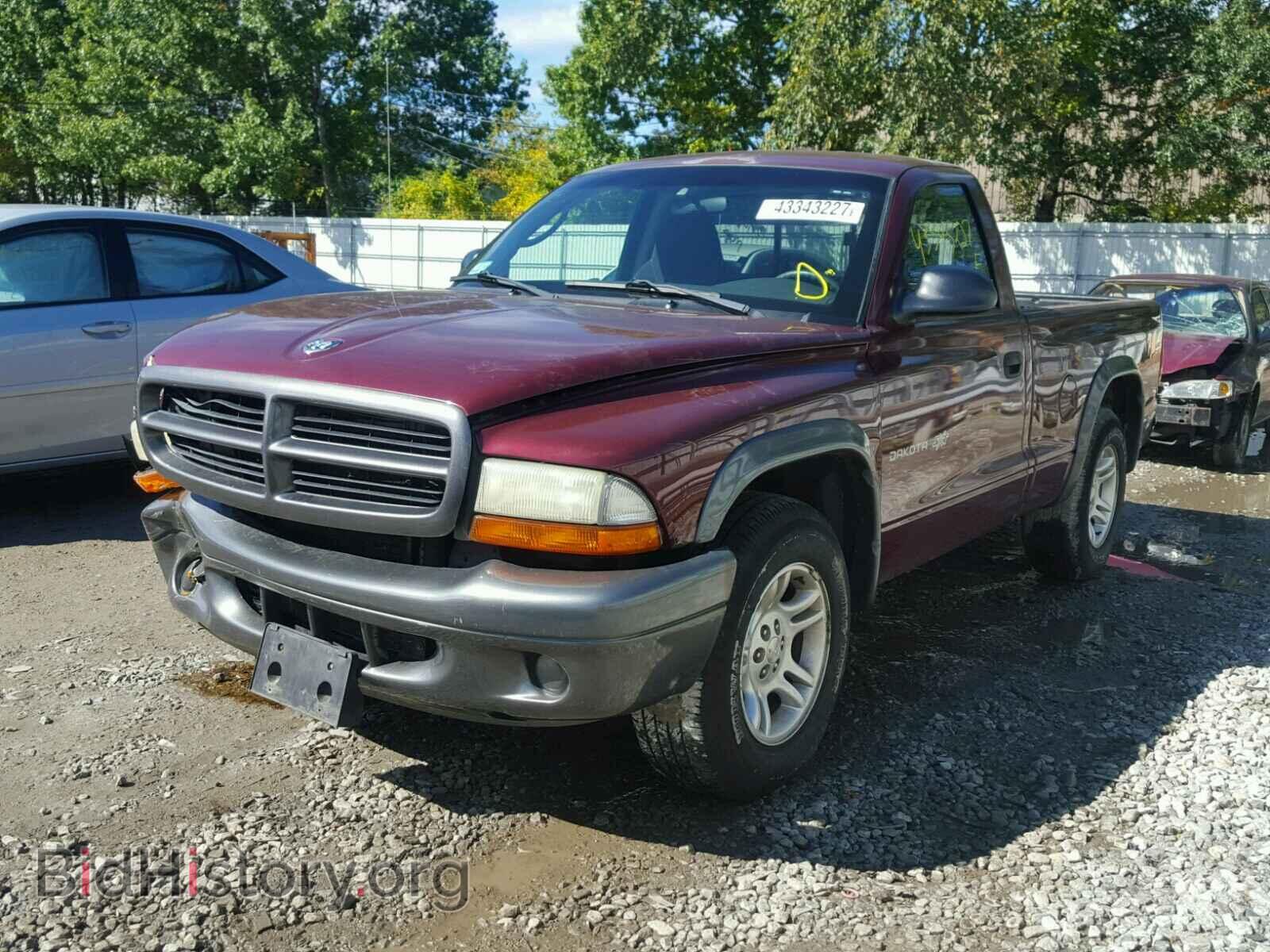 2002 DODGE DAKOTA - VIN: 1B7FL16X92S694920 - Фото 2
