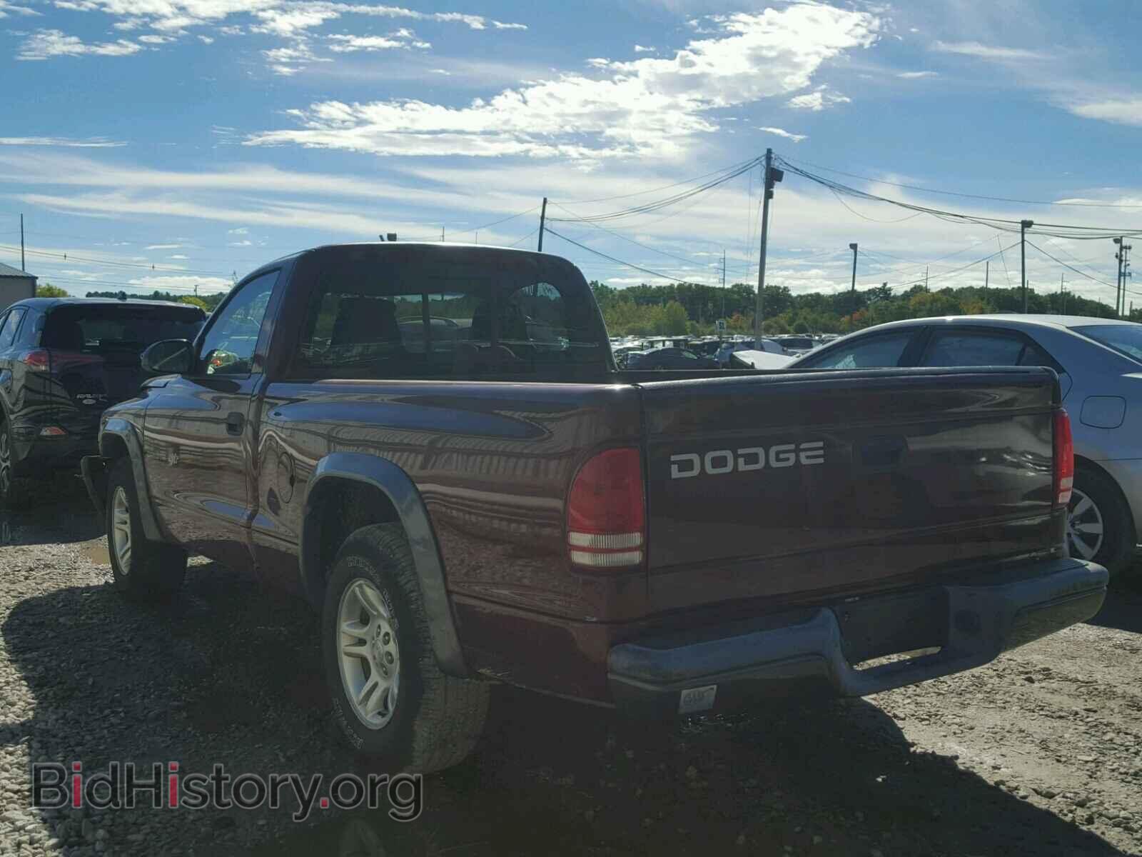 2002 DODGE DAKOTA - VIN: 1B7FL16X92S694920 - Фото 3