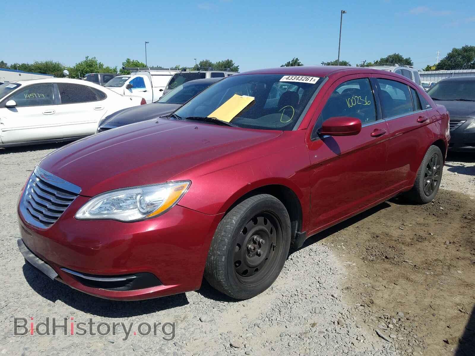 2014 CHRYSLER 200 - VIN: 1C3CCBAG6EN172074 - Фото 2