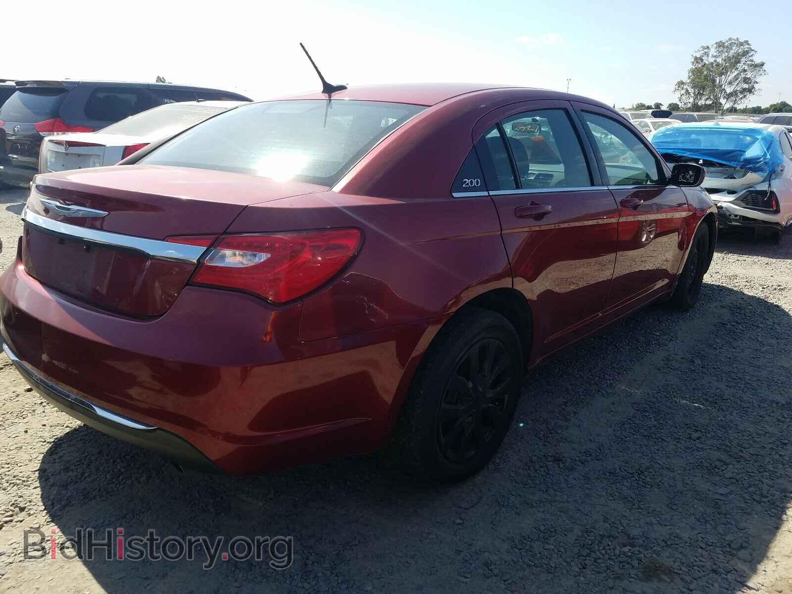 2014 CHRYSLER 200 - VIN: 1C3CCBAG6EN172074 - Фото 4
