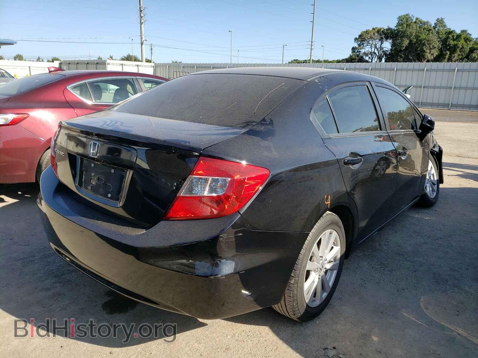 2012 HONDA CIVIC - VIN: 2HGFB2F87CH321855 - Фото 4