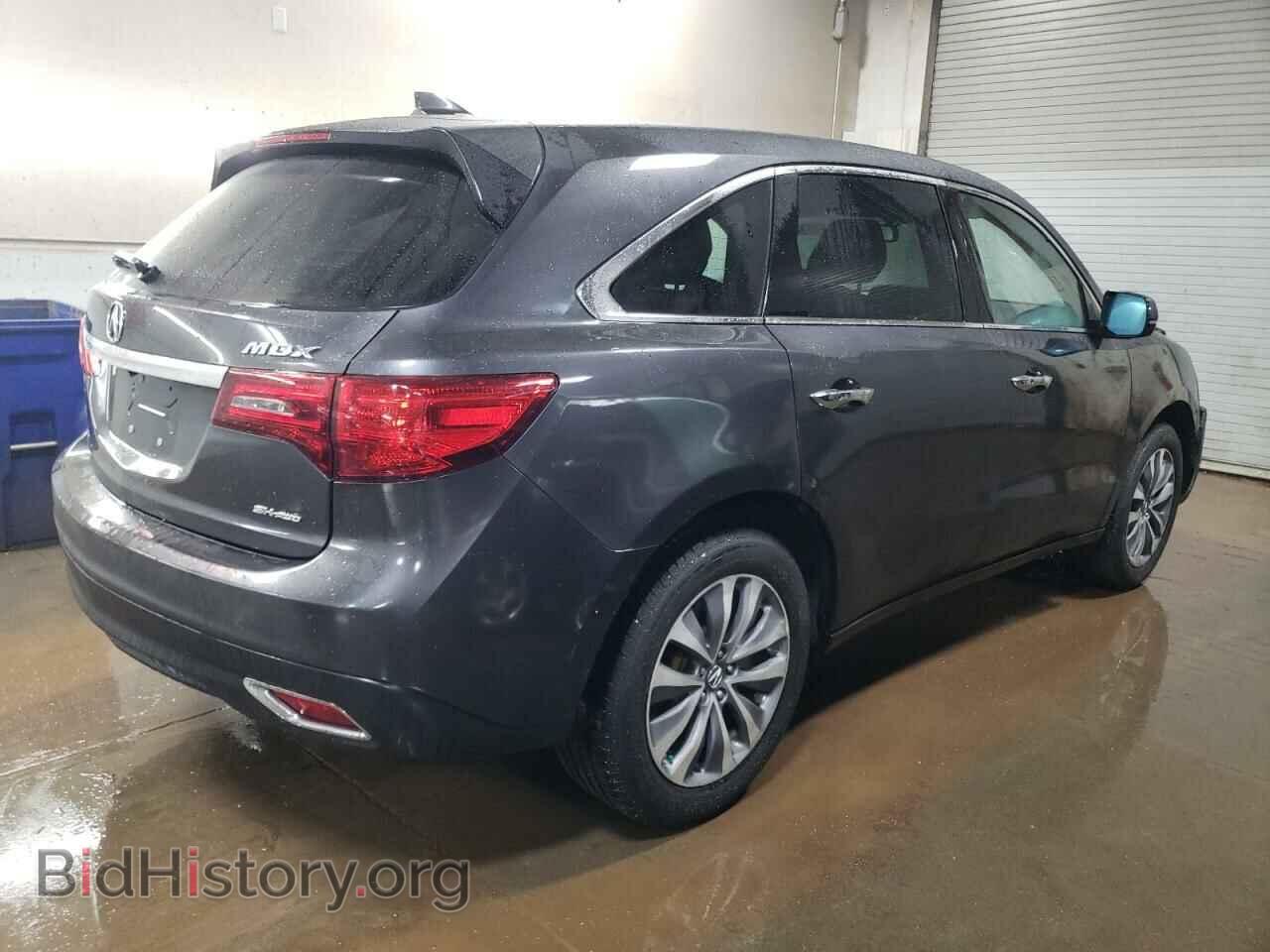 2014 ACURA MDX - VIN: 5FRYD4H40EB048692 - Фото 3