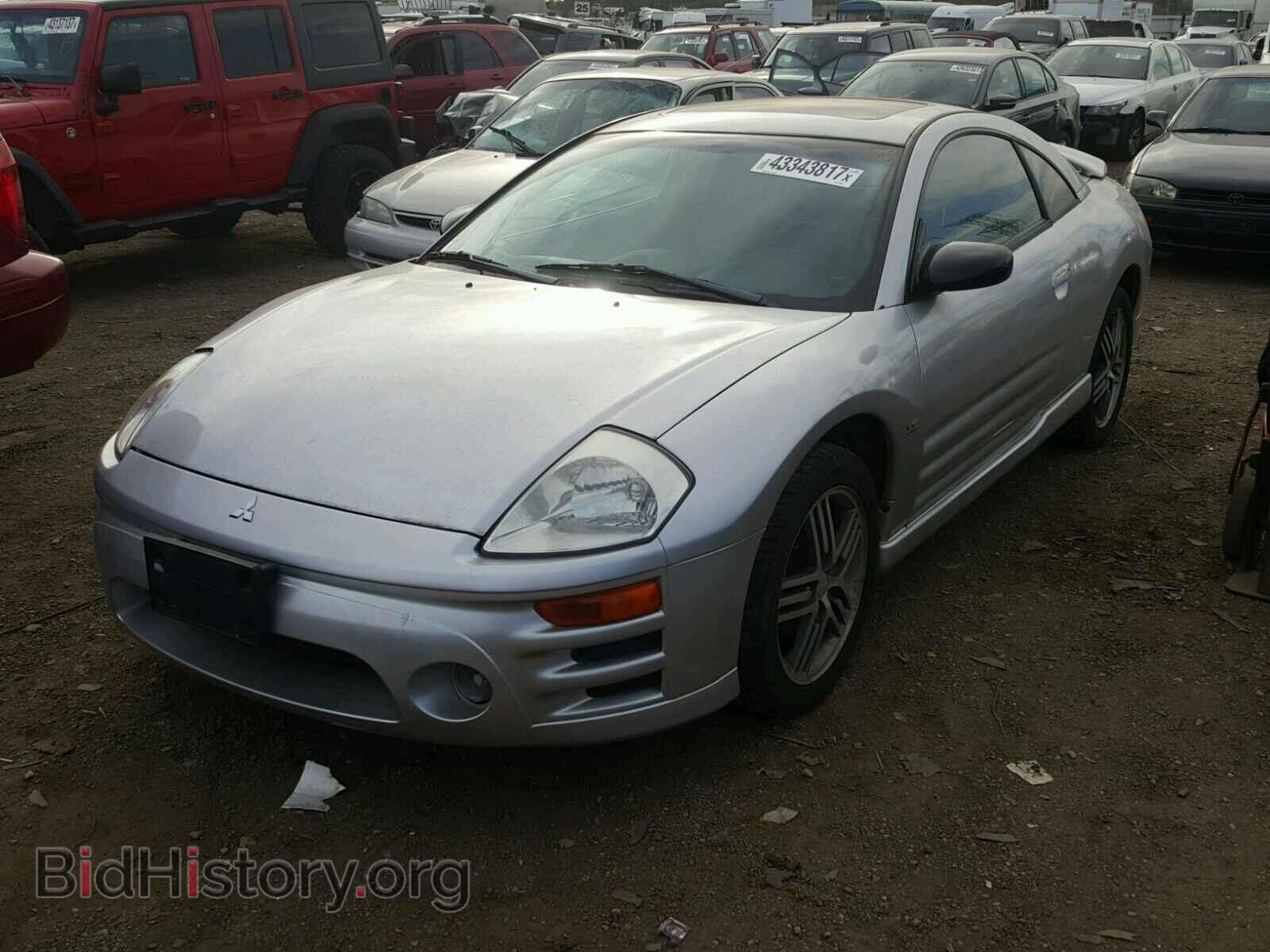 2003 MITSUBISHI ECLIPSE - VIN: 4A3AC74H03E029250 - Фото 2